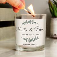 Personalised Botanical Jar Candle Extra Image 1 Preview